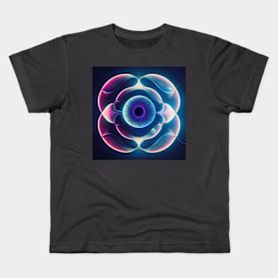 Sacred Geometry Hologram Kids T-Shirt